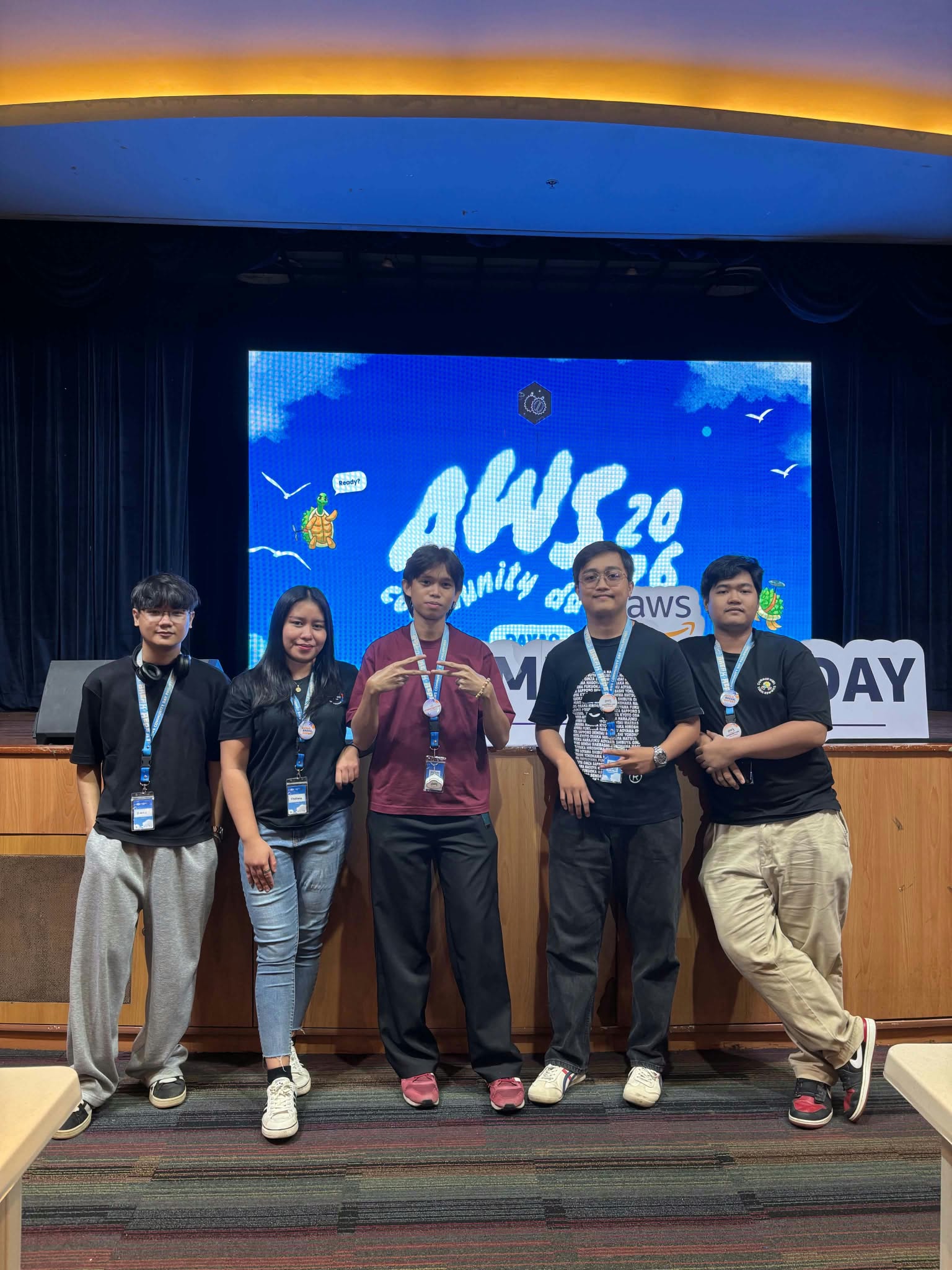 AWS Community Day Davao 2026 stage
